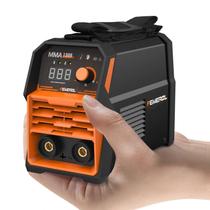 Soldador de Eletrodo Femerol 130A, Mini e Portátil, Soldador MMA com Início a Quente, Máquina de Solda ARC 110V, Display Digital, Inversor IGBT Soldador de Eletrodo Femerol 130A, Mini e Portátil, Soldador MMA com Início a Quente, Máquina de Solda ARC 110V, Display Digital, Inversor IGBT
