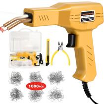 Soldador de plástico ATOLS 1000PCS Staples com caixa de ferramentas portátil Soldador de plástico ATOLS 1000PCS Staples com caixa de ferramentas portátil