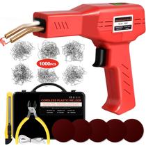 Soldador de plástico ATOLS atualizado de 220 W sem fio com 1000 grampos