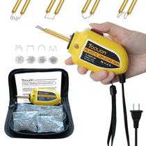Soldador de plástico TOOLIOM 100W Grampeador a quente portátil 110V Soldador de plástico TOOLIOM 100W Grampeador a quente portátil 110V