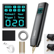 Soldador de Pontos AWithZ HD2 com Pontas Duplas e Display LCD Soldador de Pontos AWithZ HD2 com Pontas Duplas e Display LCD