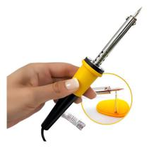 Soldador Elétrico Profissional 60w Com Ponta Fina