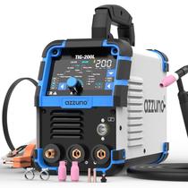 Soldadora TIG AZZUNO 200A com Pulso Frio, 5 em 1 DC HF TIG/PULSO TIG/FRIO/PONTO TIG/ELETRODO, Máquina de Solda TIG Bivolt 110V e 220V com Display LED Grande Soldadora TIG AZZUNO 200A com Pulso Frio, 5 em 1 DC HF TIG/PULSO TIG/FRIO/PONTO TIG/ELETRODO, Máquina de Solda TIG Bivolt 110V e 220V com Display LED Grande