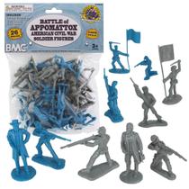 Soldados de Plástico BMC - Guerra Civil Americana - Batalha de Appomattox (26 Unidades)