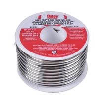 Solder Oatey Safe Flo de 0,117 polegadas, gás. Prata a granel de 1/2 lb