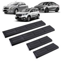 Soleira 4 Porta Preto Cruze 12-22 Cobalt 12-20 Spin 13-23