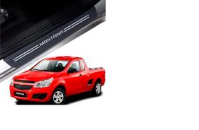 Soleira 8 Peças Gm Montana 2011 12 13 14 15 16 17 Em Diante