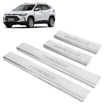 Soleira Aço Inox 4 Porta Gravada Laser Tracker 2022 Soleira Aço Inox 4 Porta Gravada Laser Tracker 2022