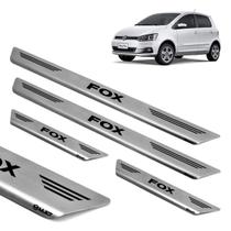 Soleira Aço Inox Escovado Porta Original Mult Fox 2014 2015