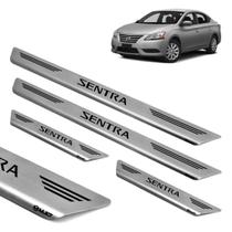 Soleira Aço Inox Escovado Porta Original Mult Sentra 2015