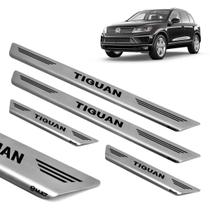 Soleira Aço Inox Escovado Porta Original Mult Tiguan 2017