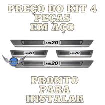 Soleira Aço Inox Hb20 Hb-20 Todos Kit Pisante Com Nome Soleira Aço Inox Hb20 Hb-20 Todos Kit Pisante Com Nome