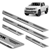 Soleira Aço Inox Porta Original Mult Amarok Dupla 2012 2013