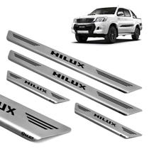 Soleira Aço Inox Porta Original Mult Hilux Dupla 2005 2006