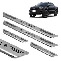 Soleira Aço Inox Porta Original Mult Ranger Dupla 2017 2018