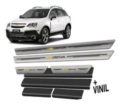 Soleira Aço Inox Premium Gm Chevrolet Captiva