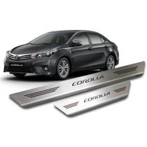 Soleira Corolla 14/19 Aço Inox Escovad Soleira Corolla 14/19 Aço Inox Escovad