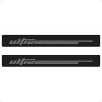Soleira Da Porta Compatível Fiat Toro Ultra Preto Lixa - Par Soleira Da Porta Compatível Fiat Toro Ultra Preto Lixa - Par