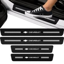 Soleira Da Porta Compatível Linha Chevrolet Fibra De Carbono Soleira Da Porta Compatível Linha Chevrolet Fibra De Carbono