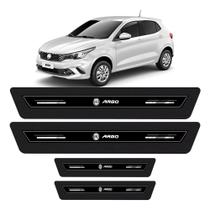 Soleira de Porta Argo Preto Platinum 8 Peças