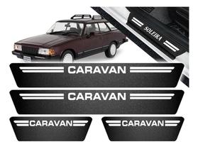 Soleira De Porta Branca P/ Gm Caravan