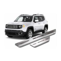 Soleira De Porta Em Aço Inox Escovado Jeep Renegade - Mult