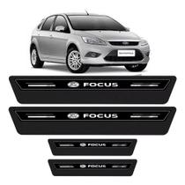Soleira de Porta Focus Preto Platinum 8 Peças
