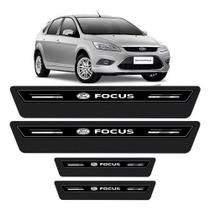 Soleira De Porta Focus Preto Platinum 8 Peças