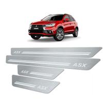 Soleira de porta mitsubishi asx 2011 até 2019 aço inox