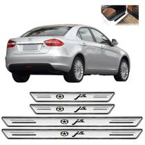 Soleira de Porta Platinum JAC J5 2012 a 2016 4 PORTAS Prata Soleira de Porta Platinum JAC J5 2012 a 2016 4 PORTAS Prata