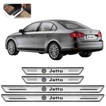 Soleira de Porta Platinum JETTA 2007 a 2024 4 PORTAS Prata