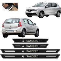 Soleira de Porta Platinum SANDERO TODOS 2008 A 2025 Preto Soleira de Porta Platinum SANDERO TODOS 2008 A 2025 Preto