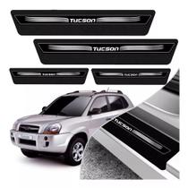 Soleira de Porta Tucson Preto Platinum 8 Peças
