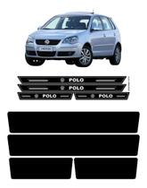 Soleira De Porta Vw Polo 04 05 2006 2007 2008 2009 Resinada