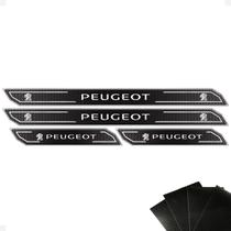 Soleira Diamante Compatível Linha Peugeot Protetor De Porta