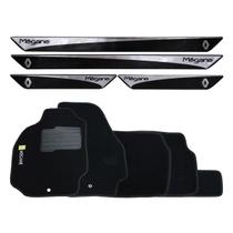 Soleira e Tapete Bordado Megane 2007 2008 2009 2010 2011 Soleira e Tapete Bordado Megane 2007 2008 2009 2010 2011