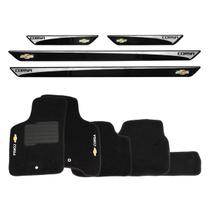 Soleira e Tapete Corsa Hatch Sedan 2002 2006 2008 2010 2012