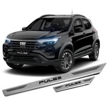 Soleira Fiat Pulse 2022 Aço Inox Escovado Jogo