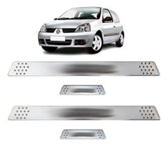 Soleira para Porta Lateral Tuning Esportiva para carros 4 Portas (ABS) CROMADO Personalizado CLIO Soleira para Porta Lateral Tuning Esportiva para carros 4 Portas (ABS) CROMADO Personalizado CLIO
