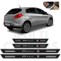 Soleira Platinum Fiat Bravo 2010 2011 2012 a 2014 2015 2016 preto Soleira Platinum Fiat Bravo 2010 2011 2012 a 2014 2015 2016 preto