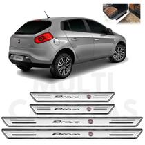 Soleira Platinum Fiat Bravo 2010 2011 2012 a 2014 2015 2016