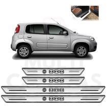 Soleira Platinum Fiat Novo Uno 2010 2011 a 2018 2019 2020 Soleira Platinum Fiat Novo Uno 2010 2011 a 2018 2019 2020