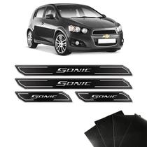 Soleira Porta Chevrolet Sonic 12/14 C/black Over - Genérico