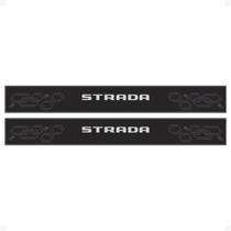 Soleira Porta Compatível Fiat Strada 2013/2019 Preto Textur