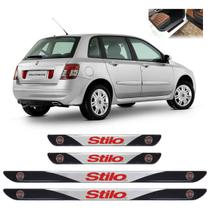 Soleira Porta Fiat Stilo 2003 a 2011 4 Pçs Resinado Sr01011 Soleira Porta Fiat Stilo 2003 a 2011 4 Pçs Resinado Sr01011