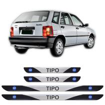 Soleira Porta Fiat Tipo 1994 A 2000 4 Pçs Resinado Sr01119