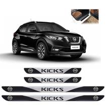 Soleira Porta Nissan Kicks 2016 a 2020 4Pçs Resinado Sr01117