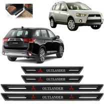 Soleira Porta Platinum OUTLANDER TODOS 2008 a 2022 Preto