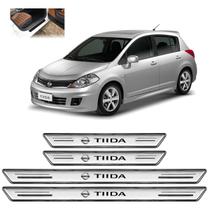 Soleira Porta Platinum TIIDA TODOS 2008 a 2013 Prata Soleira Porta Platinum TIIDA TODOS 2008 a 2013 Prata