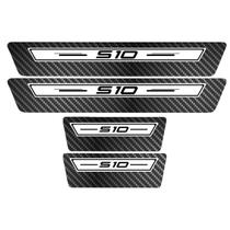 Soleira Porta Premium Branco Carbono S10 21 22 23 2024 2025